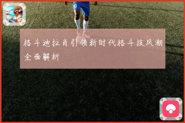 格斗迪拉肖引领新时代格斗技风潮全面解析